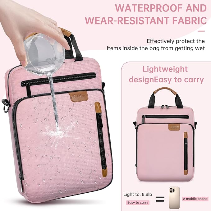 15 inch Laptop Sleeve Bag,Padded Protective Travel Carrying Case for New 15"/15.3" MacBook Air M5 M4 M3 M2 2026-2023,Dell XPS 15 Plus,15 Inch Surface Laptop 7/6/5/4/3,Galaxy Tab S9 Utra 14.6"