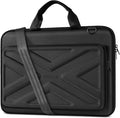 MOSISO Laptop Bag for Men,18-18.5 inch Computer Bag Compatible with ASUS Gaming Monitor HP Dell Lenovo Notebook, Hard Shell Laptop Case with Front Pocket&Shoulder Strap, Black