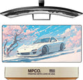 MPCO. Original Large Gaming Desk Mat – 36" x 17" Aeroglyde Manga Motors Mios-Mazda Full Desk Mouse Pad for Smooth Precision – Non-Slip, Washable Extra-Large PC Mouse Pad for Gaming Sessions