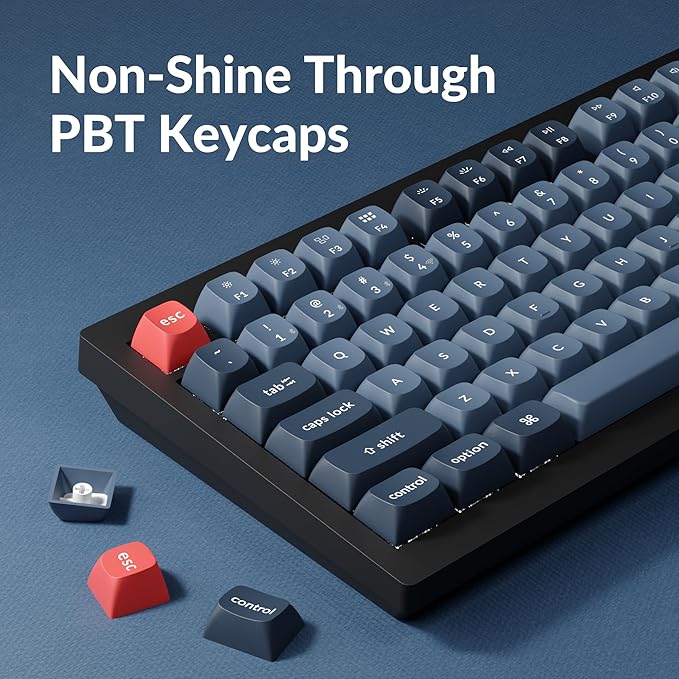 Keychron V1 Max 75% RGB Custom Mechanical Keyboard, 2.4Ghz/Bluetooth 5.1/Wired QMK/VIA Programmable Macro, Hot-Swappable Gateron Jupiter Brown Switch Gasket Mount for Mac Windows Linux