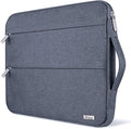 Voova 15.6 16 Inch Laptop Sleeve Case Compatible with MacBook Pro 16 M1/M2/M3/M4 Max 2019-2025, 15.6-16” Hp Lenovo Acer Asus, Waterproof Slim Computer Bag Cover with Handle, Dark Grey