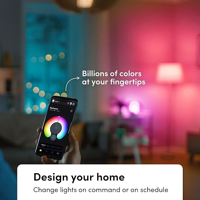 LIFX Color Wi-Fi Smart LED Light Bulbs (1100 Lumens) and (800 Lumens)