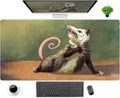 Cute Kawaii Anime Mouse Desk Mat Cartoon XXL Large Gaming Mouse Pad with Stitched Edges, Cool Computer Laptop Keyboard Mouse Mat 31.5x15.75 in, Non-Slip Rubber Base Mousepad for Gamer Lover
