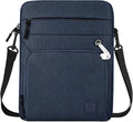Dadanism 9-11" Tablet Sleeve Bag with Shoulder Strap for iPad (A16) 11", iPad Air M4 Pro M5 11", iPad 10th Gen 10.9", iPad 9/8/7th Gen 10.2", Galaxy Tab A11+ Plus 11", reMarkable 2 10.3",Dusty Blue