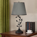 Kakanuo Table Lamp for Bedside, Lamp for Living Room with USB-A and USB-C Charging Ports, Traditional Tall Bedroom Lamp for End Table