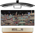 MPCO. Original Large Gaming Desk Mat – 36" x 17" Duraglyde Masterpiece Ichiba-Night Full Desk Mouse Pad for Smooth Precision – Non-Slip, Washable Extra-Large PC Mouse Pad for Gaming Sessions
