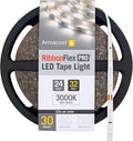 Armacost Lighting RibbonFlex Pro 24V White LED Strip Lights 30 LED/m, 3000K, 32.8 ft 144250
