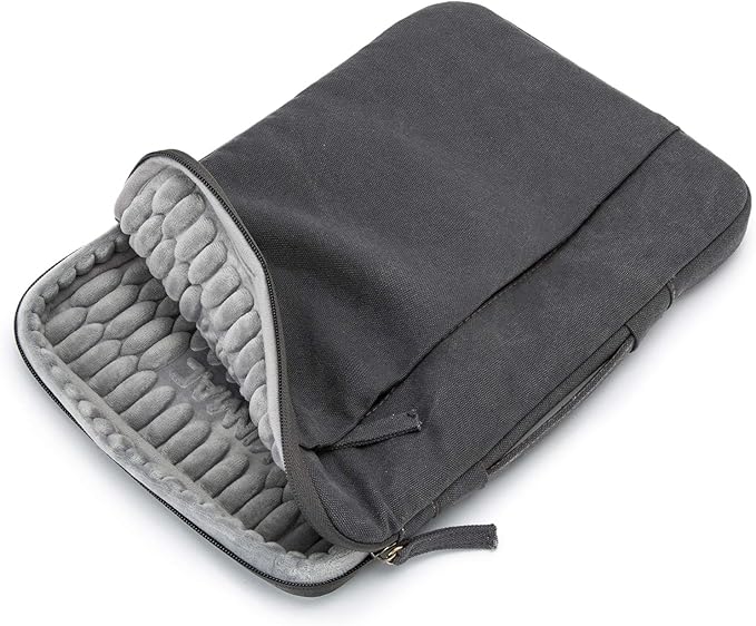 Kinmac 360° Protective Laptop Sleeve Case Bag Cover with Handle for MacBook Pro 16 inch,16 inch HP,Lenovo,Dell,ASUS,Acer Ultrabook and Business Laptop (Grey)