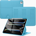 VIKESI Case for iPad iPad Pro 13-inch M5 or M4 Released in 2025 or 2024,Multiple Angles Magnetic Stand Cover,Shockproof Soft Back,Pencil Holder,and Auto Sleep/Wake,Sky Blue
