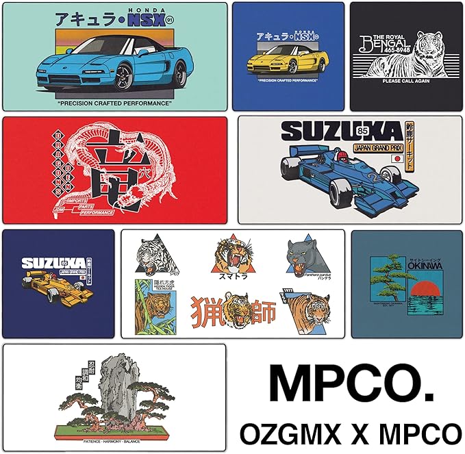 MPCO. Original Large Gaming Desk Mat – 36" x 17" Aeroglyde OZGMX Royal Bengal Original Full Desk Mouse Pad for Smooth Precision – Non-Slip, Washable Extra-Large PC Mouse Pad for Gaming Sessions