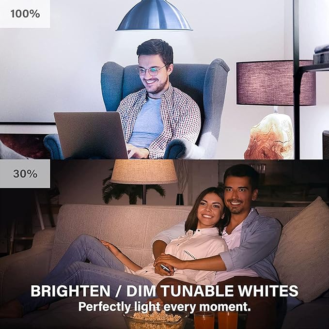 Sengled Smart Bulb, WiFi Light Bulbs, Color Changing Light Bulb, Smart Light Bulbs that Work with Google Assistant, A19 RGB Light Bulb No Hub Required, 60W Equivalent 800LM CRI>90, 1Pack