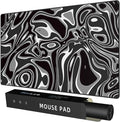 Rinaze Large Gaming Mouse Pad with Superior Micro-Weave Cloth, Extended Desk Mousepad with Stitched Edges, Anti-Slip Keyboard Pad for Computer, Home and Gaming