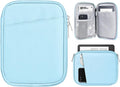 TiMOVO 6-7 Inch Tablet Sleeve for eReader Book Paperwhite/Colorsoft Signature Edition, Protective Sleeve Cover Case with Pocket for E-Reader/Oasis & Kobo Devicess, Baby Blue