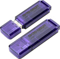 INLAND Micro Center Super Speed 64GB 2-Pack Ultra Flash Drive USB 3.0/USB 3.1 Gen1 Memory Stick with Keychain Thumb Drive Photo Stick Jump Drive