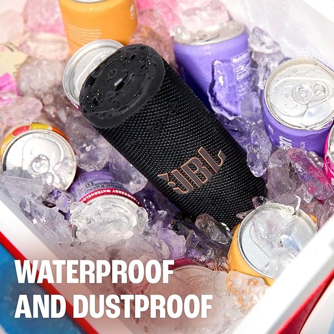 JBL Grip - Compact Bluetooth Speaker with Bold Pro Sound and Ambient Light, up to 14 Hours of Playtime, Water, Dust and Drop-Proof (IP68), & Multi-Speaker Connection with Auracast™ (Pink)