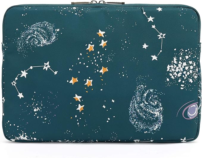 KAYOND 13 inch Laptop Sleeve,Compatible with MacBook pro 13.3Macbook Pro 14 and MacBook Air 13.3 m1 m2 m3, 12.5-13.3 inch,Water Repellent Bag,Shockproof case (13-13.3 inch, Starry Sky)