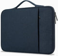 ProElife 13-Inch Tablet Sleeve Case for 2026-2024 iPad Air 13 inch M4 M3 M2, iPad Pro 12.9-13 inch M5 M4 M3 M2, 12.4-in Galaxy S10+/S9+ Accessory Traveling Carrying Bag Cover with Handle (Navy Blue)