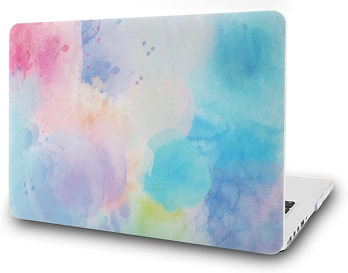 KECC Compatible with MacBook Pro 14 inch Case 2025 2024 2023 2022 2021 Release M4 M3 M2 M1 A3112 A3401 A3185 A2918 A2992 A2779 A2442 Plastic Hard Shell Case, Blue Mist