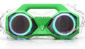 OZJ Bluetooth Speaker 80W(Peak) Loud with Bass, 20H Playtime, IPX7 Waterproof, RGB Lights, TWS, Large Portable Wireless Speakers for Outdoor, Home, Party, Pool, Beach, Tailgating, Gym, Work (Green)