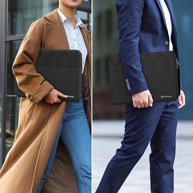 Smatree Laptop Sleeve for 16 inch ASUS ROG Strix Scar 16 2025/2024/2023, for 16 inch ROG Strix G16 2025/2024, for ASUS ROG Duo 16 2023/2022, Case with Pocket, Patented Shockproof Design (E665)