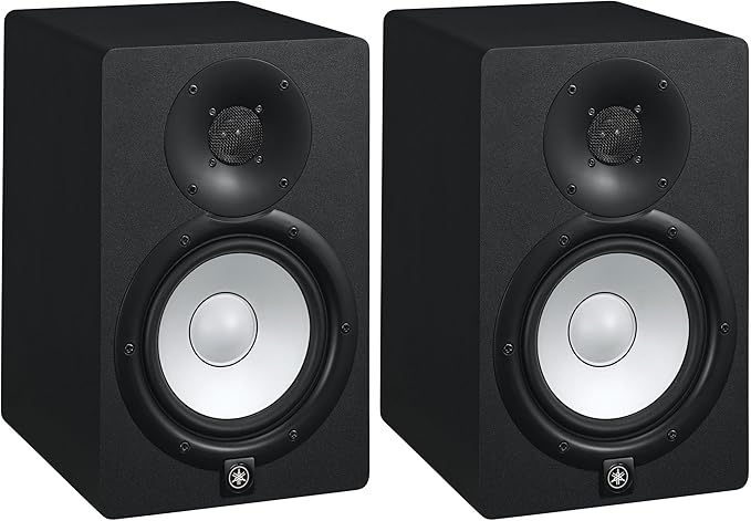 YAMAHA HS7 100-Watt Series Monitor, Black, 6.5" (Pack of 2)