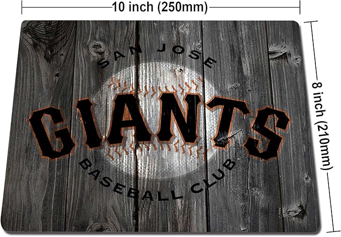 Wood Grain Design Sports Mouse Pad, Non-Slip Rubber Base Mousepad for Computers Laptop, Gaming Mouse Pads for Desk Office Supplies