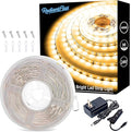 RadiantFlux 4000K 30Ft LED Strip Lights, Dimmable Natural Indoor Lighting, Flexible Super Bright LED Tape for Living Room, Kitchen, Vanity Mirror & More