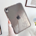 for iPad (A16) 11th Generation Case 11 inch 2025/ iPad 10th Generation 10.9 inch (2022), Glitter Soft TPU Back Shockproof Cover Bling Sparkly Flexible Silicone Lightweight Thin Shell, Gray