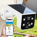 Thybro Security Camera Solar Outdoor 2K Night Vision: Wireless WiFi Camera with AI Motion Detection, 2-Way Talk, IP67 Weatherproof, 100% Wire-Free for Home Security