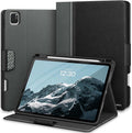 KingBlanc Case for iPad Pro 13-inch (M5 2025, M4 2024) with Pencil Holder, PU Leather Book-Style Cover, Auto Sleep/Wake, Pencil Pro & USB-C Compatible, Multi-Angle Stand for Viewing & Drawing, Black