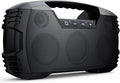 IPX7 Waterproof Outdoor Bluetooth Speaker, Wireless, 90W(Peak), 32H Playtime, Floating Design, Deep Bass & Loud Stereo Sound, Portable with Handle, Rugged for Pool, Beach, Kayaking, Hiking, Black