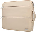 Voova 14 15 Inch Laptop Sleeve Case, Waterproof Computer Bag Cover Compatible with MacBook Air 15 M2/M3/M4 2022-2025, MacBook Pro 15, Hp chromebook 14, 14-15” Dell Lenovo Acer Asus, Apricot