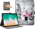 Lokigo New for iPad Air 13 inch Case (M3 2025 / M2 2024) / iPad Pro 12.9 inch Case (6th/5th/4th/3rd Generation 2022/2021/2020/2018), with Pencil Holder & Auto Wake/Sleep, Lover in Paris