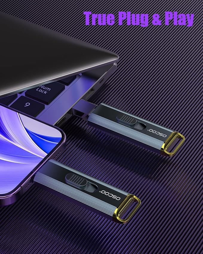 512GB Portable SSD, Up to 2100MB/s, Supports Apple 4K 60fps ProRes, External Hard Drive USB 3.2 with USB-C & A for iPhone 15/16/17, Android, Mac & PC, Ideal for Photographers & Content Creators