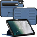 ZUGU Case for 2024 iPad mini 7 & 2021 iPad mini 6, Slim Protective Cover, Apple Pencil Pocket, 5 ft. Drop Protection, Secure 7 Angle Magnetic Stand, Sleep/Wake Cover (A17 Pro, A2567, A2568, A2569)