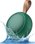 IPX7 Waterproof Bluetooth Speaker, 10W Loud Sound Portable Wireless Speaker with Bluetooth 5.3, TF Card, Built-in Mic, 12H Playtime for Shower Beach Camping Hiking Pool, Green