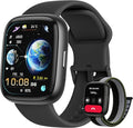 Smart Watch for Women Men, 2026 Upgrade Smartwatch [2 Bands, 44mm case], 1.83" Fitness Tracker Watch Alexa Built-in, Make/Answer Call, HR Sleep Stress Monitor, IP68 Waterproof Step Counter Watch