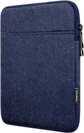 TiMOVO 9-11" Tablet Sleeve Bag for iPad 11-inch A16 2025, iPad 10.9"/10.2"| Air 11 Inch/5th/4th Gen. 10.9", Galaxy Tab A9+/A11Plus 11", Protective Bag Fit Smart Keyboard, Dark Blue
