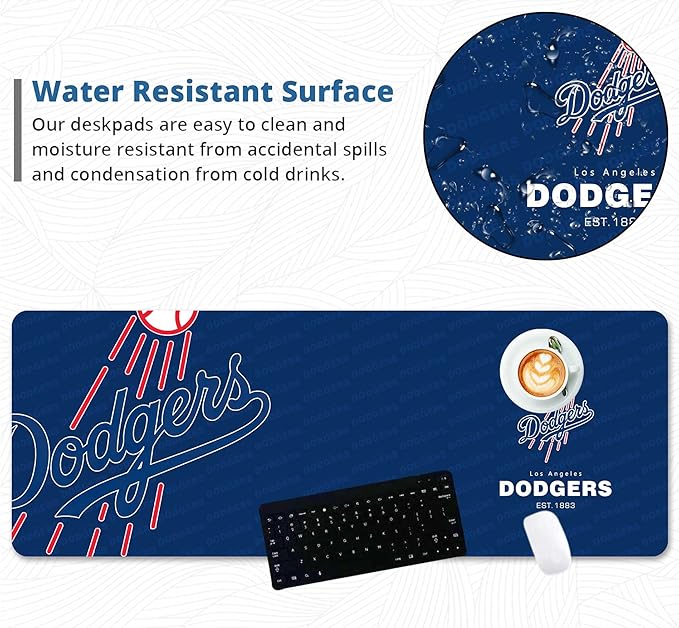 Extended Big Mouse Pad Large,XL Gaming Mouse Pad Desk Pad,31.5x11.8inch Long Computer Keyboard Mouse Mat Mousepad with 3mm Non-Slip Base and Stitched Edge for Home Office Work