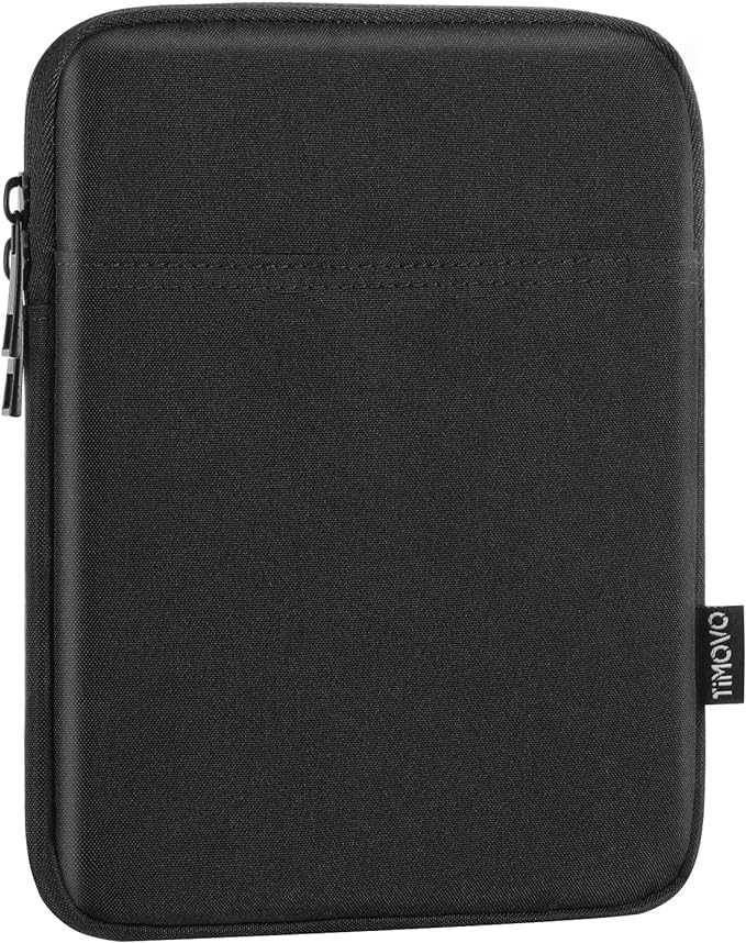TiMOVO Tablet Sleeve Case Fits All-New iPad mini 7 (A17 Pro, 2024), iPad mini 6 (8.3-Inch, 2021)/5/4/3/2/1, Protective Carrying Pouch Bag Case, Black