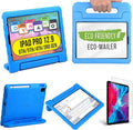 Cooper Dynamo iPad Pro 12.9 Case for Kids for iPad Pro 12.9 6th Generation Case (2022), Also Fits 5th-4th-3rd Gen (2021, 2020, 2018) | Rugged Foam, Magic Handle, Stand, Pencil Holder (Candy Blue)