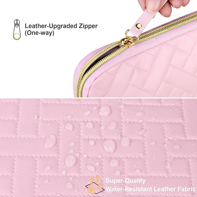Lacdo Tablet Sleeve Case for 11 inch iPad A16 / 11 inch iPad Air M4 M3 M2 / 11" iPad Pro M5 M4 / 10.9" iPad/ 10.2" iPad /10.9" ipad Air, 11" Samsung Galaxy Tab A9+ Bag, Fit Magic Keyboard, Sakura Pink