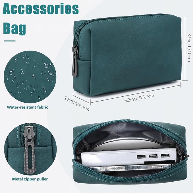 HYZUO 13 Inch Laptop Case Sleeve with Stand for 2026-2018 MacBook Air 13 M5 M4 M3 M2 M1, 2026 13" MacBook Neo, 2026-2016 MacBook Pro 13 M2 M1, iPad Pro/Air 13, Surface Pro 12-3, XPS 13, Dark Green