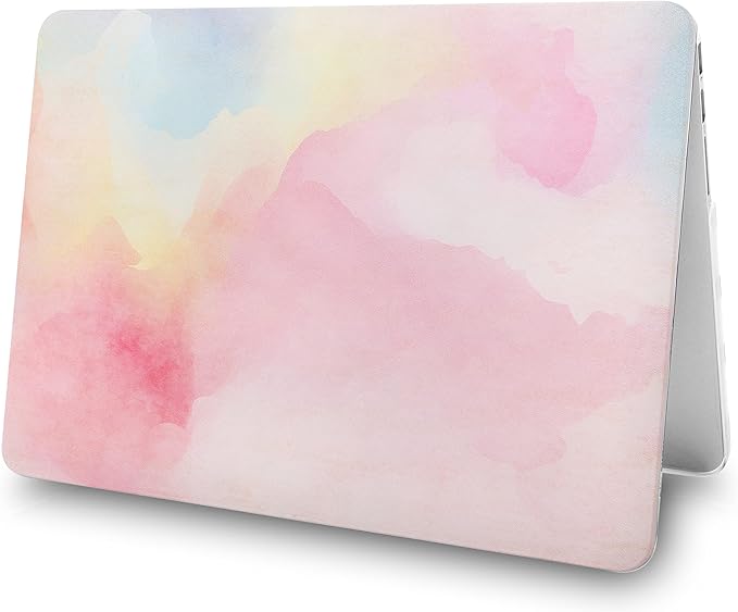KECC Compatible with MacBook Pro 13 inch Case 2020-2025, 2016-2019 Release M2 M1 A2338 A2289 A2251 A2159 A1989 A1706 A1708 Plastic Hard Shell Case, Pink Mist