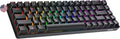 Geeky GK65 SE 65% | Mechanical Gaming Keyboard | 68 Keys Multi Color RGB LED Backlit for PC/Mac Gamer | ANSI US American Layout (Black, Mechanical Speed Yellow)