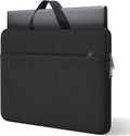 17 17.3 inch Laptop Sleeve Case for 2026 2025 HP 17 inch Touchscreen Computer, HP Envy/Pavilion, Shockproof-Padded Travel Carrying Laptop Bag with Accessory Pockets, Black