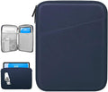 Dadanism 9-11" Tablet Sleeve Bag Carrying Case for iPad (A16) 11th Gen 11", iPad 10th Gen 10.9" Air 5/4, iPad Air M4/Pro 11", iPad 9/8/7th, Galaxy Tab A11+ Plus 11", Remarkable 2 10.3", Indigo