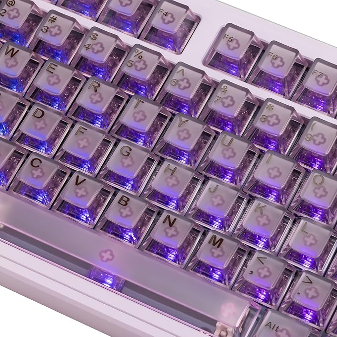PMOKEY Aurora 80 CNC Full Aluminum Wireless Mechanical Keyboard with VIA/QMK, 8000mah Battery, Tri-Mode Wireless Gaming Keyboard Custom Hot Swappable RGB Backlit for Windows/Mac/PC (Ultra Purple)