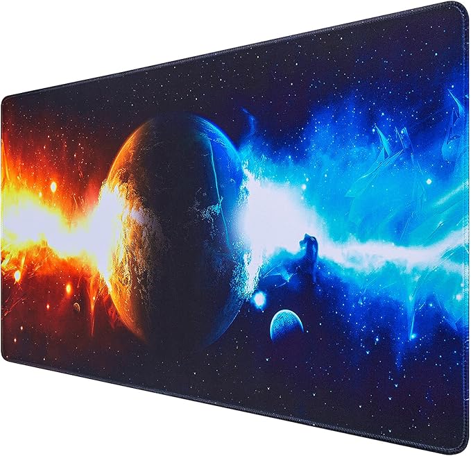 Canjoy Gaming Mouse Pad, Large Extended Mouse Pad Big Computer Mousepad for Home Office Gaming Work 31.5x15.7inch