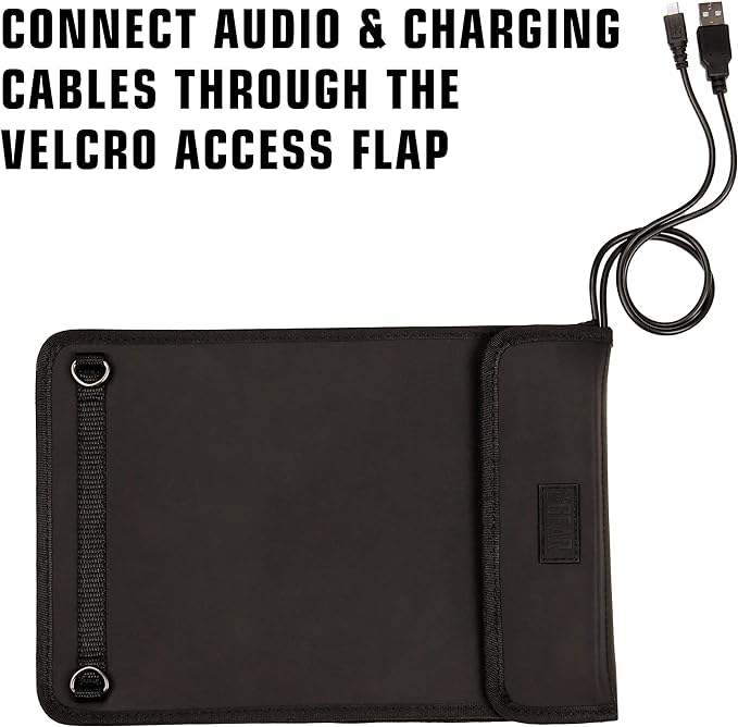 USA GEAR 10" Tablet Case Sleeve, Designed in the U.S., with Open Front & Shoulder Strap – Compatible with iPad 10.2 9th Gen, Samsung Galaxy Tab A 10.1, Tab S6 Lite, and More 10" Tablets